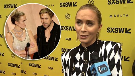 Emily Blunt REVEALS Origin of Barbenheimer Feud with Ryan .
